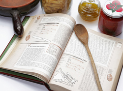 Kochbuch mit Rezepten